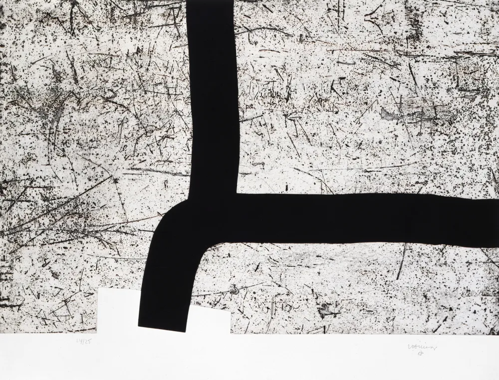 版画 Chillida - Aizatu II 