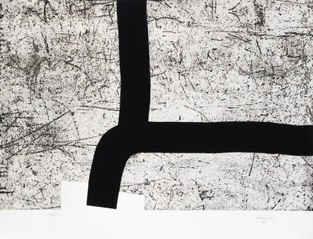 版画 Chillida - Aizatu II 