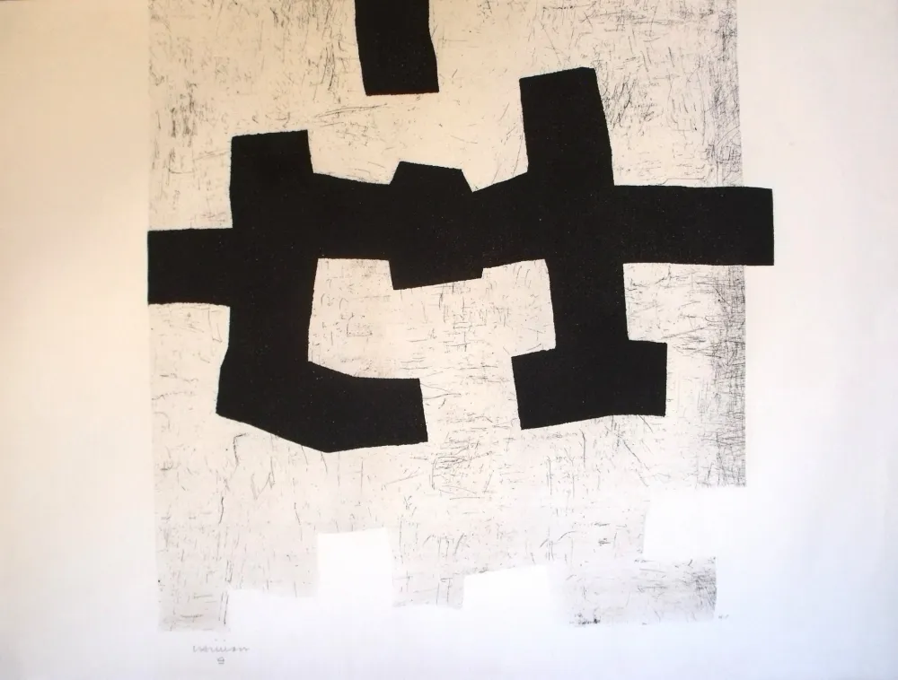 蚀刻飞尘法 Chillida - Aldikatu I