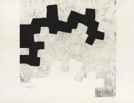版画 Chillida - Aldikatu III