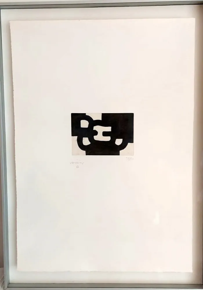 飞尘腐蚀法 Chillida - ANTZO IX (With COA)