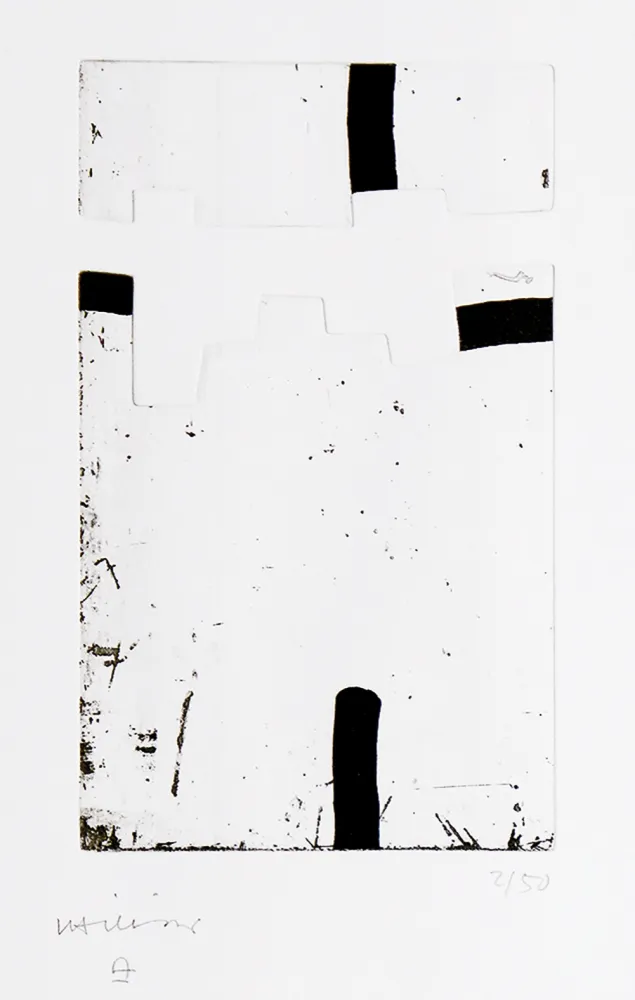 蚀刻飞尘法 Chillida - Argi IV