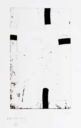 蚀刻飞尘法 Chillida - Argi IV