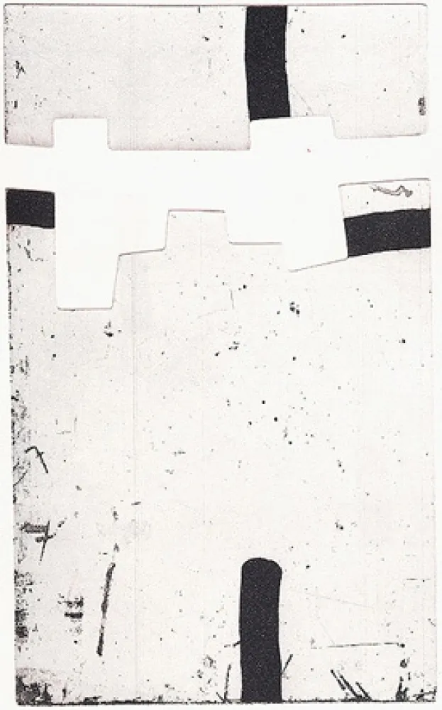 版画 Chillida - Argi IV
