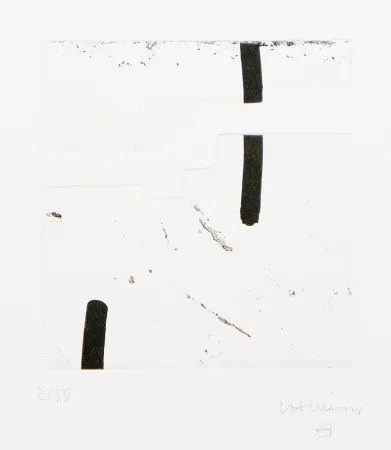 蚀刻飞尘法 Chillida - Argi V