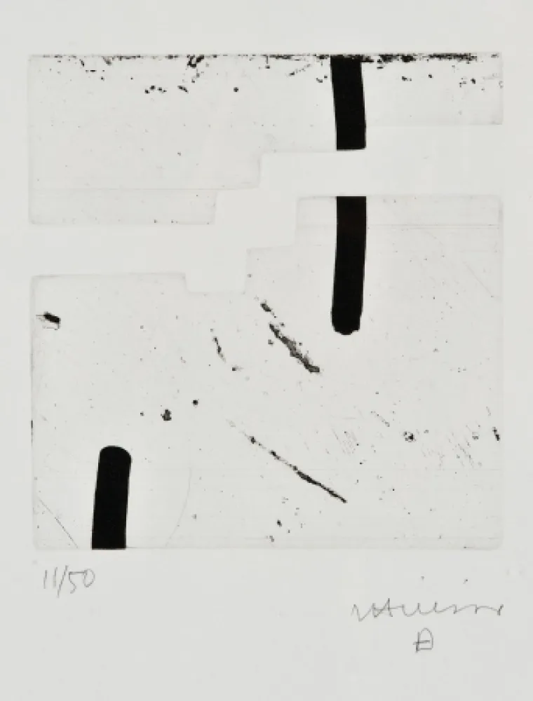 蚀刻版画 Chillida - 