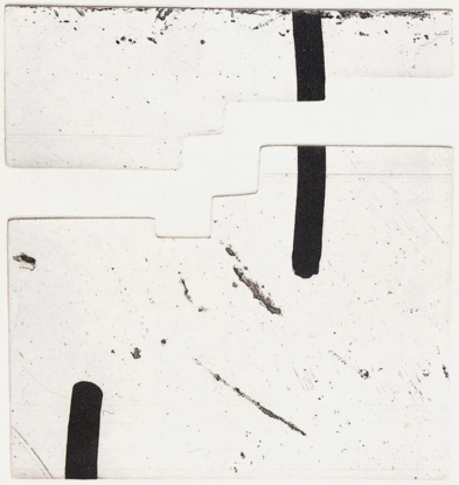 版画 Chillida - Argi V