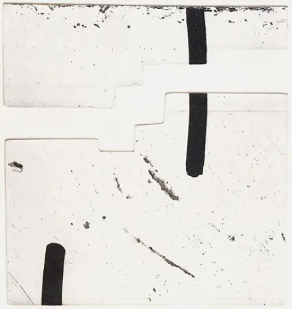 版画 Chillida - Argi V