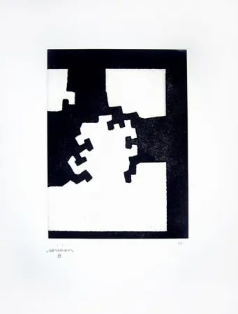 版画 Chillida - Atzapar