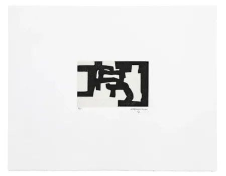 蚀刻版画 Chillida - Aurora