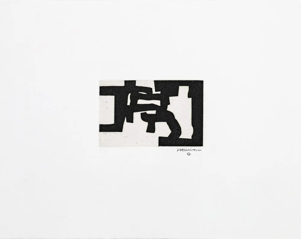版画 Chillida - Aurrera