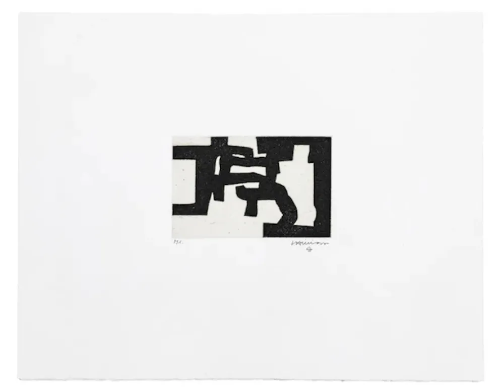 蚀刻版画 Chillida - Aurrera