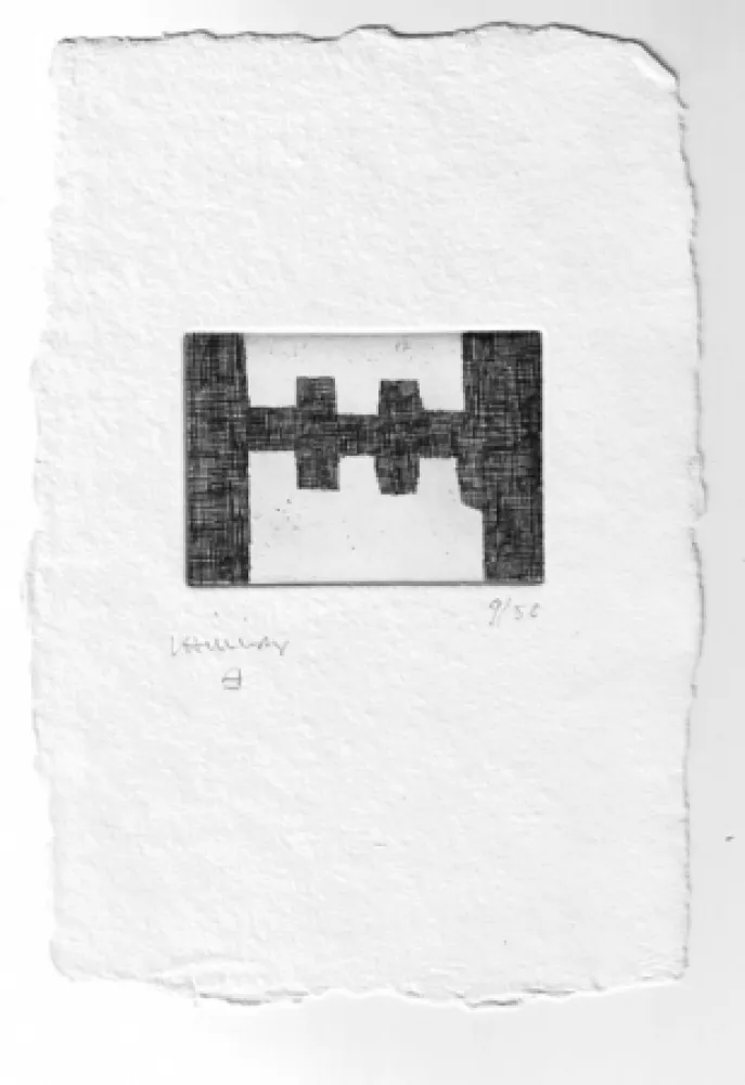 版画 Chillida - Batzar