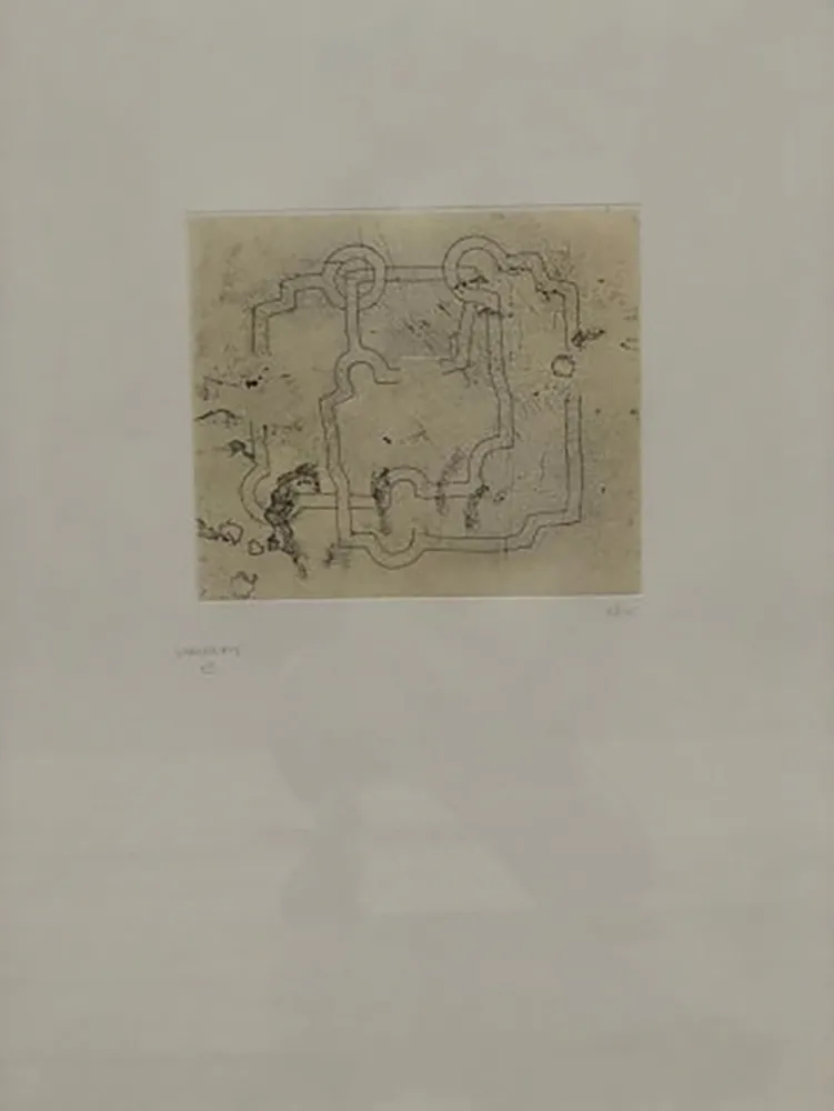 蚀刻飞尘法 Chillida - Bidearte I