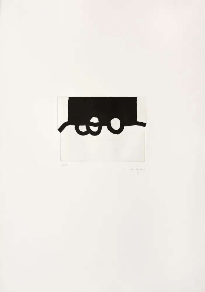 版画 Chillida - Bikaina IV