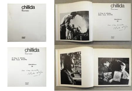 插图书 Chillida - C. Esteban. CHILLIDA. Monographie dédicacée par l'artiste et l'auteur (1971)