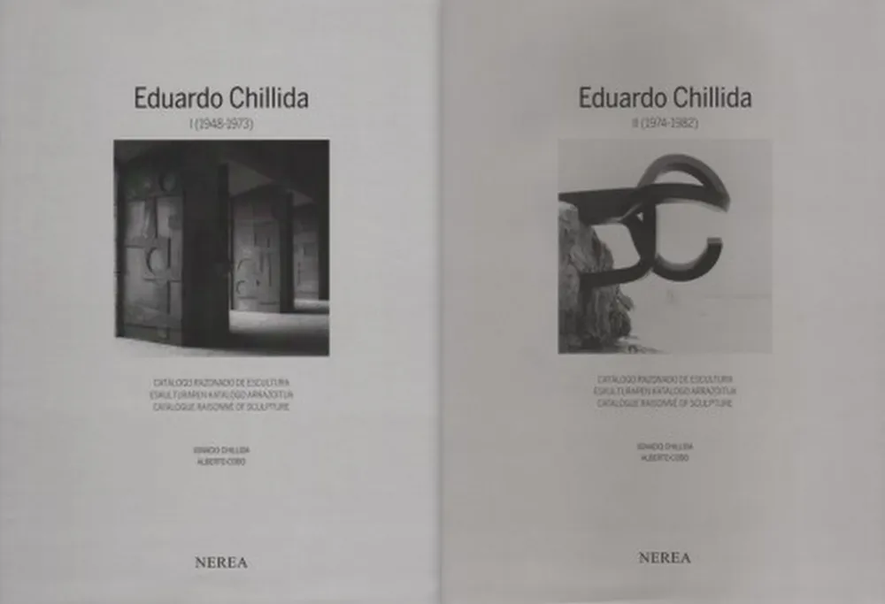 插图书 Chillida - Catalogue raisonné of Sculpture 2 Volumes