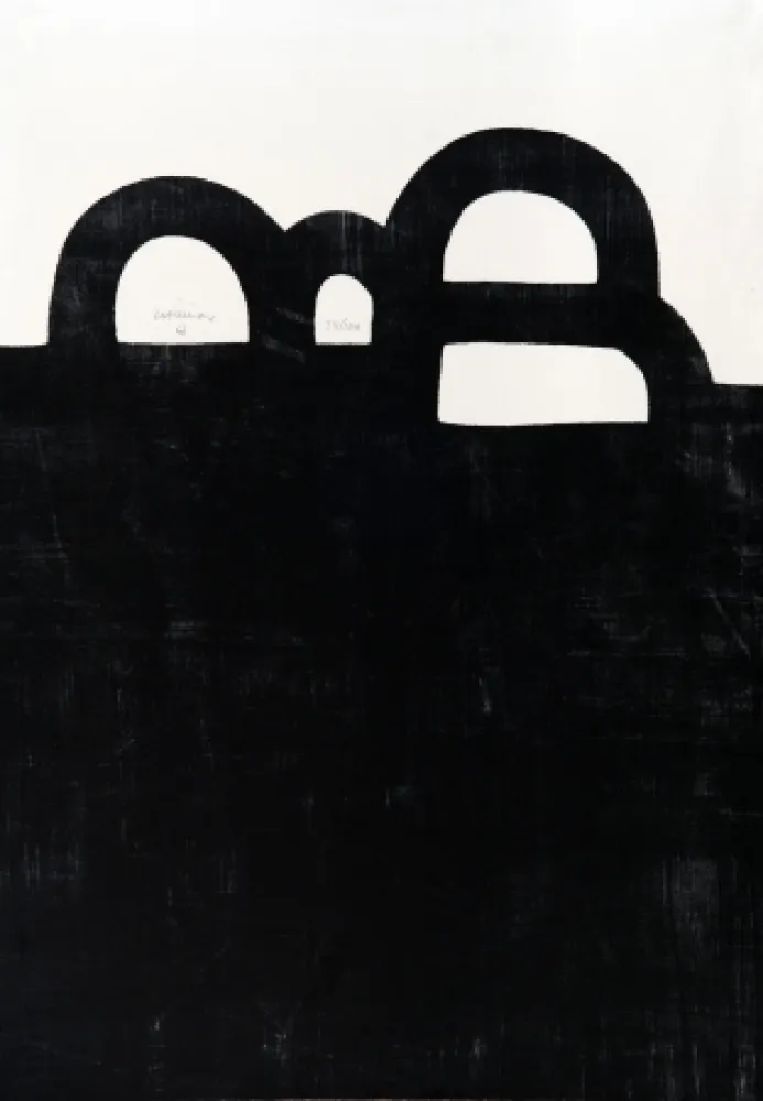 石版画 Chillida - Chicago