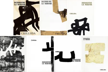 插图书 Chillida - CHILLIDA : Collection complète des 7 volumes de la revue DERRIÈRE LE MIROIR consacrés à Chillida (parus de 1956 à 1980)