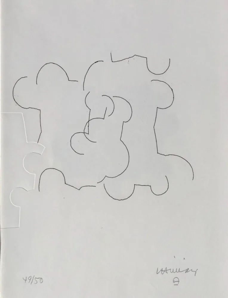 版画 Chillida - Cioran