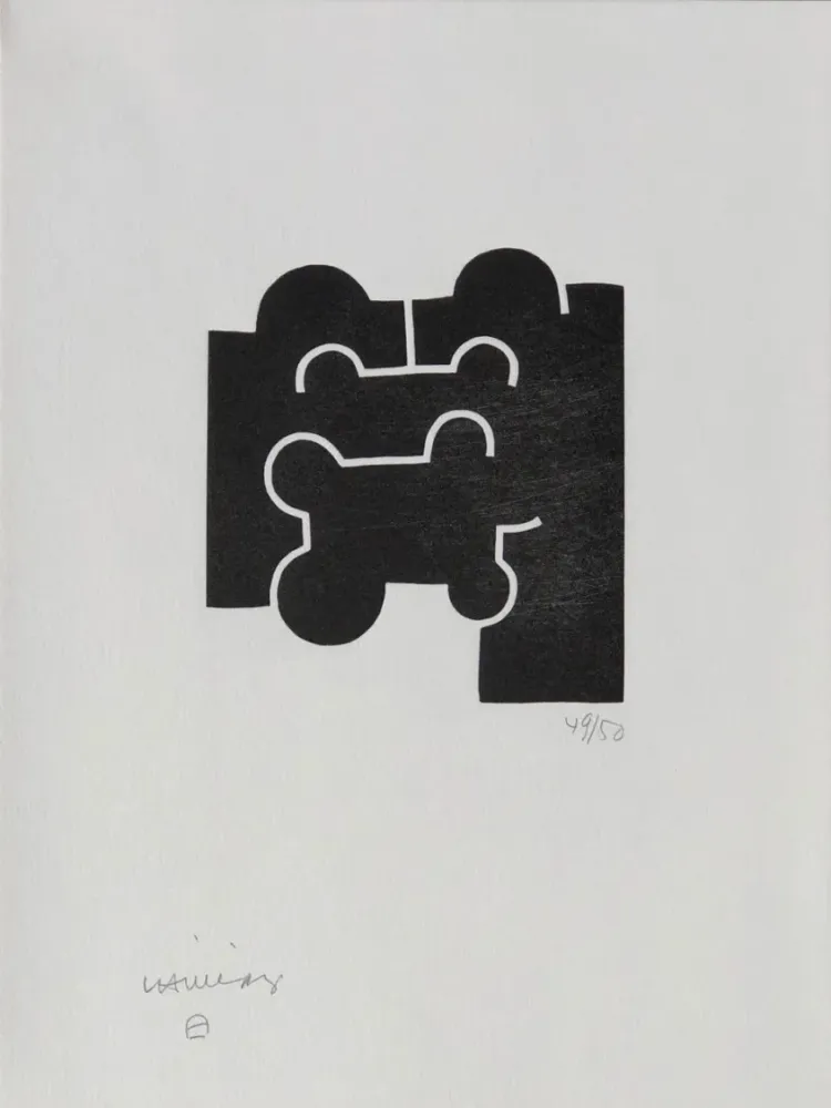版画 Chillida - Cioran XXV