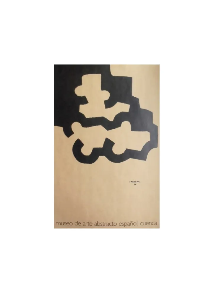 胶版印刷 Chillida - Composicion I