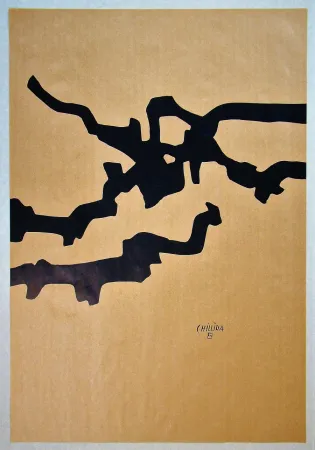 胶版印刷 Chillida - Composition