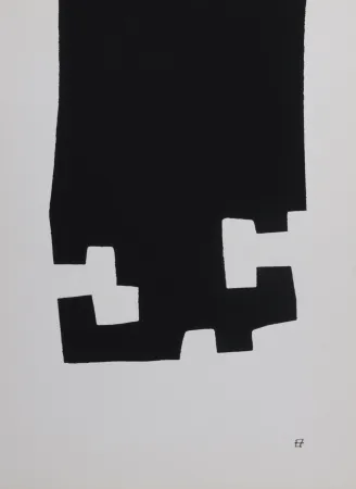石版画 Chillida - Composition abstraite, 1982