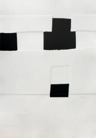 丝网印刷 Chillida - Composition pour les JO