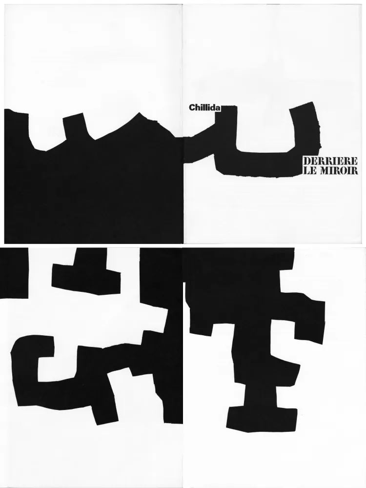 插图书 Chillida - Derrière le Miroir n° 204 . CHILLIDA . Juin 1973.