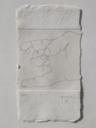 版画 Chillida - Esku