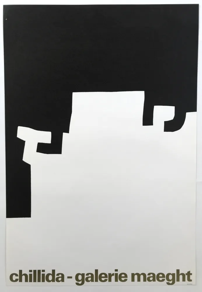海报 Chillida - Galerie Maeght