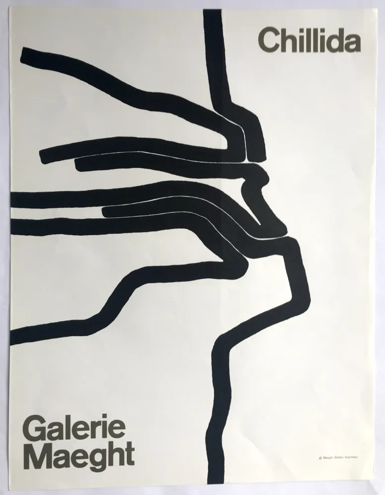 海报 Chillida - Galerie Maeght