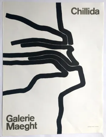 海报 Chillida - Galerie Maeght