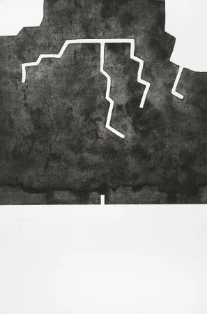 版画 Chillida - Hildokatu III 
