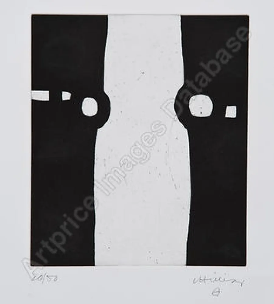 蚀刻版画 Chillida - Homenaje a Cristobal Balenciaga I