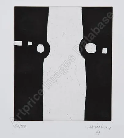 蚀刻版画 Chillida - Homenaje a Cristobal Balenciaga I