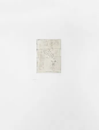 版画 Chillida - Hommage à Gabriel Aresti 