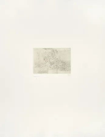 版画 Chillida - Hommage à Rosalia de Castro 