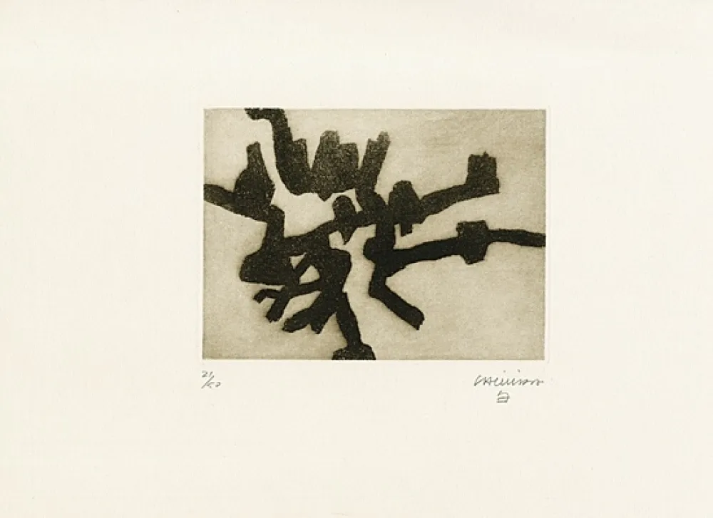 蚀刻飞尘法 Chillida - Ibili I