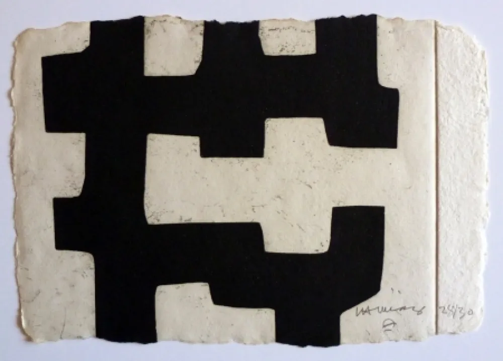 版画 Chillida - Idigi