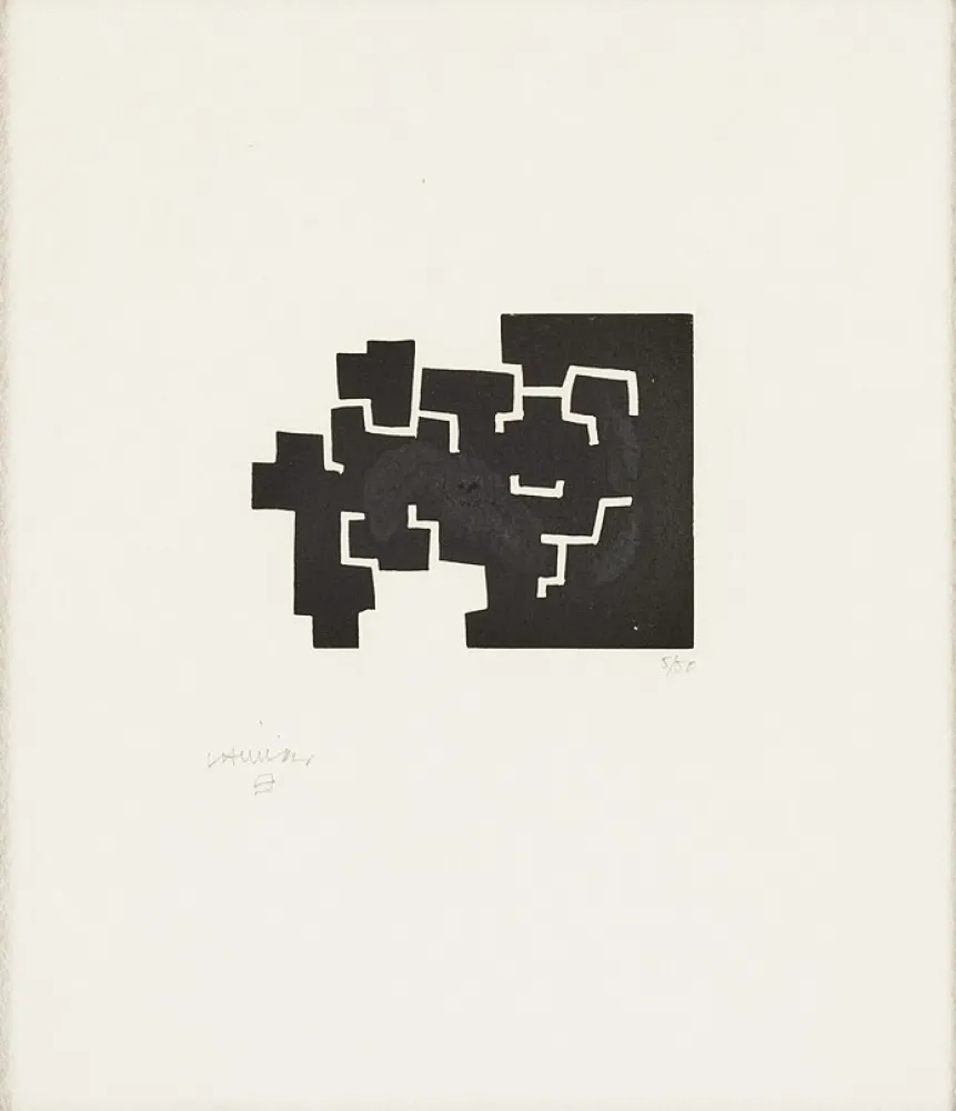 蚀刻版画 Chillida - Igarkizum