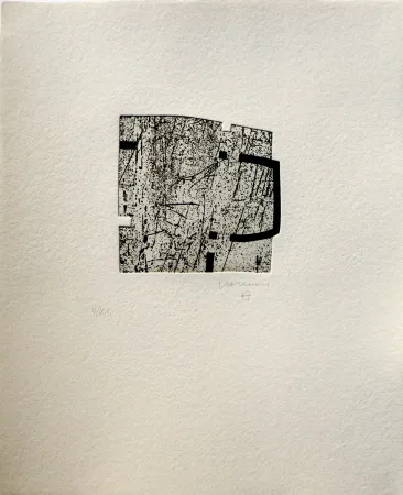 版画 Chillida - Indetenible quietud (La)