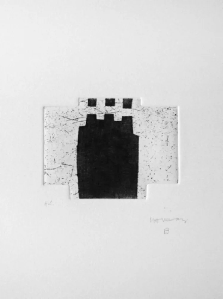 版画 Chillida - Irudin
