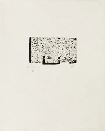 版画 Chillida - Itsasoratu I