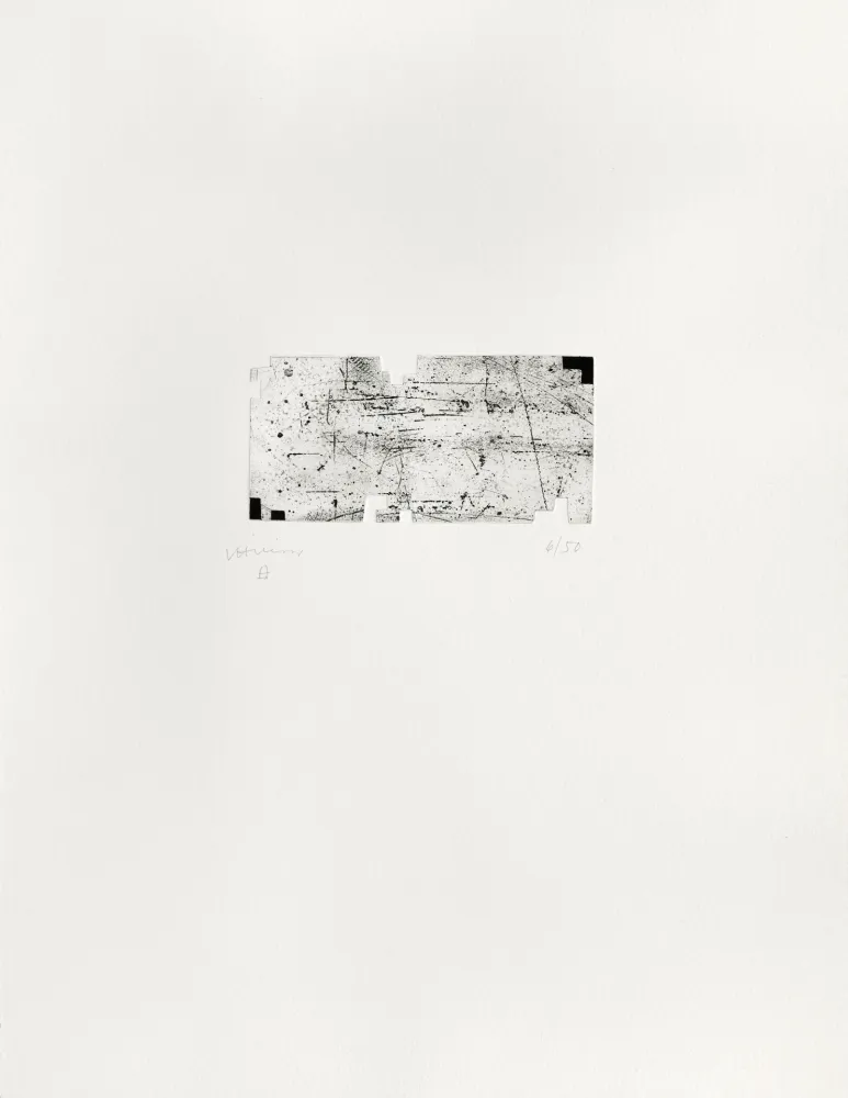 版画 Chillida - Itsasoratu II 