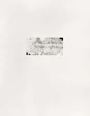 版画 Chillida - Itsasoratu II 