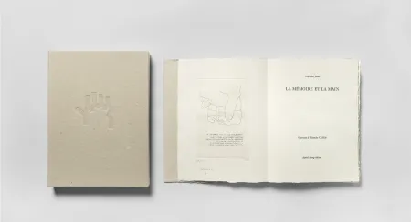 版画 Chillida - La mémoire et la main