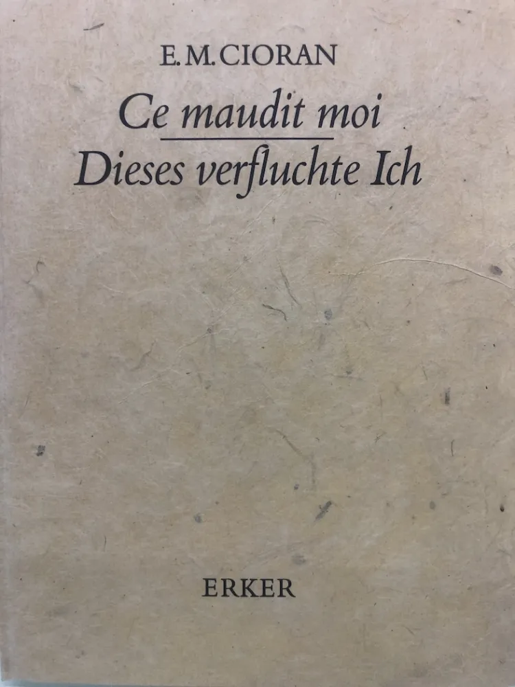 蚀刻版画 Chillida - Libro Cioran 