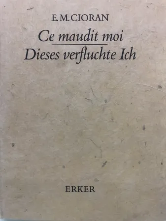 蚀刻版画 Chillida - Libro Cioran 